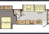 2012 FLEETWOOD BOUNDER CLASSIC  36R Triple Slide / 3 BED/2 BATH