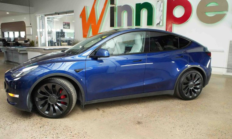 2020 TESLA MODEL Y PERFORMANCE | Paint & Interior Upgrades